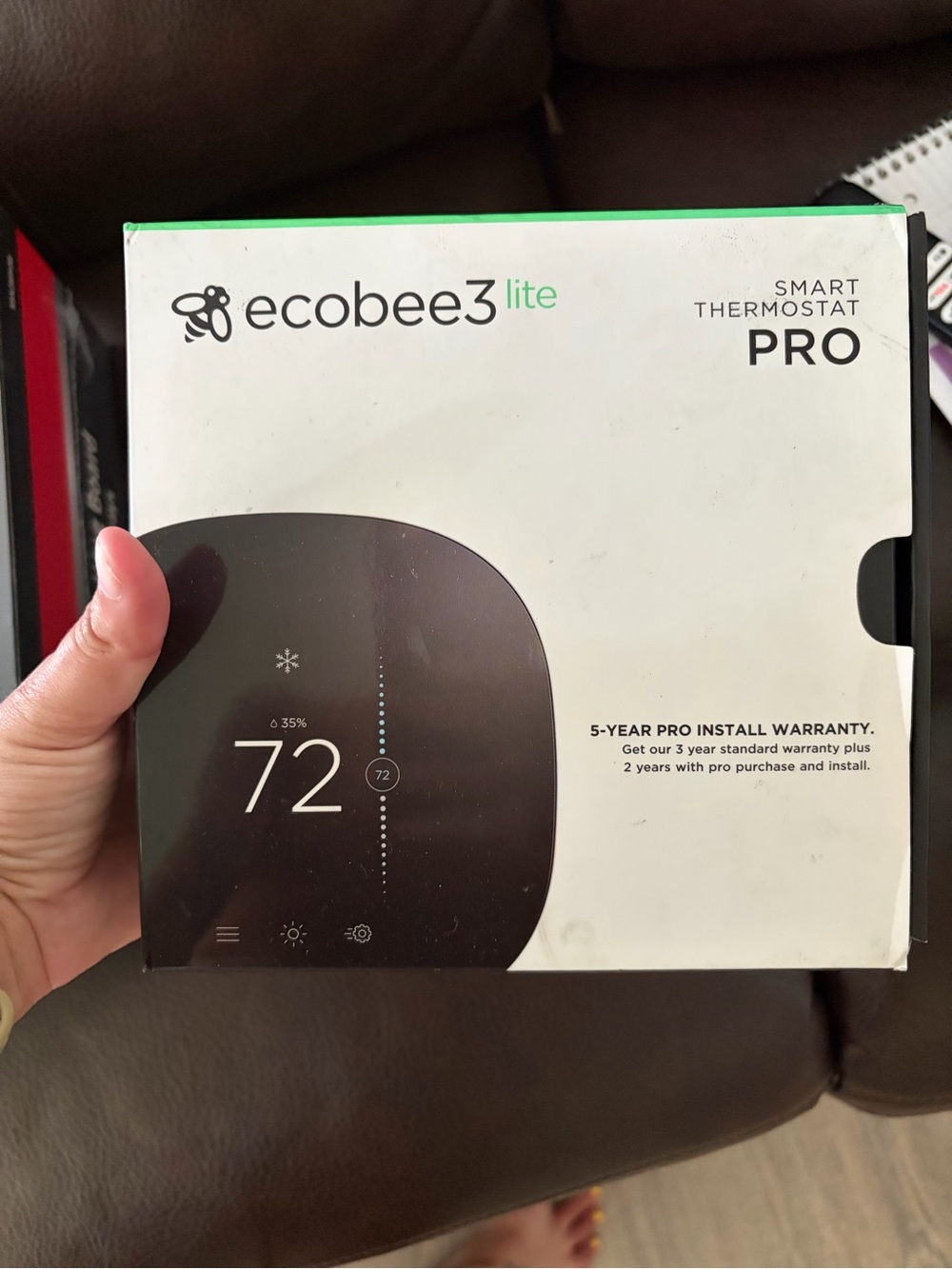 ecobee3 lite Smart Thermostat Pro - White